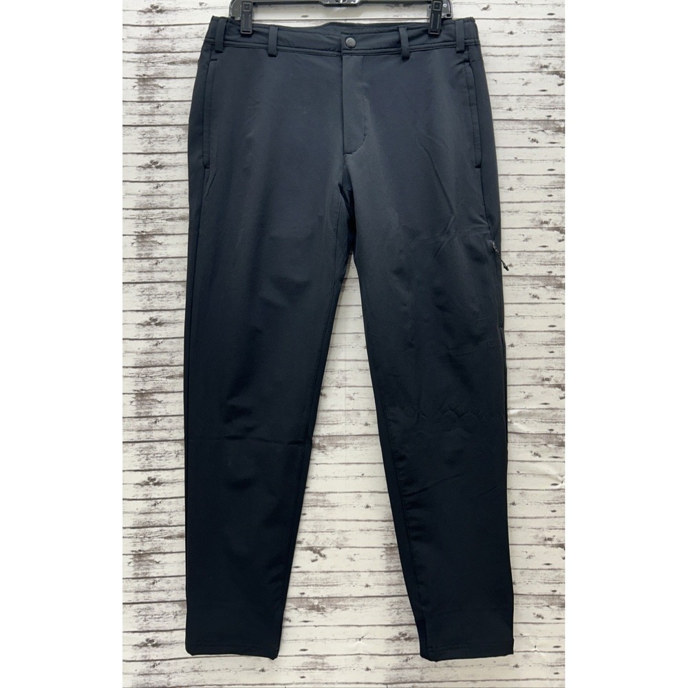 Mack Weldon Radius Flex Jogger Pants Men's Medium Black Athletic Fit Stretch